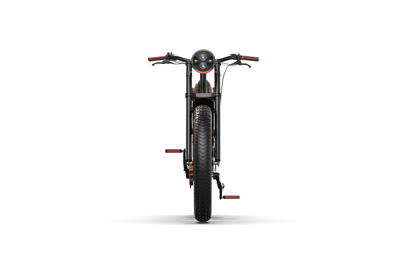 Rock & Roll Custom Electric Bike with Grimm Reaper Design